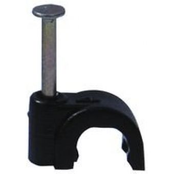 Cable Clips 7.0mm Black