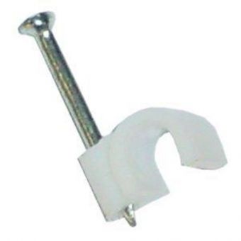 Cable Clips 3.5mm White