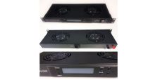 Digital Thermostatically Controlled Rack Mount Fan Tray 4 Way 