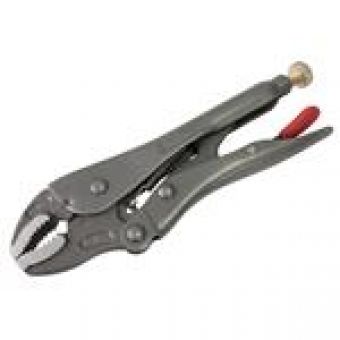 Locking Pliers Curved Jaw 7" - CR-MO