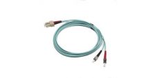 Fibre Patch Lead Duplex Multimode SC-ST OM3 50 LSZH Aqua 5 metre