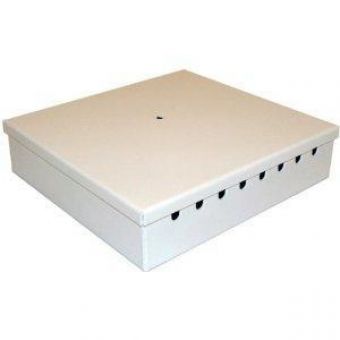 16 Way Tamper Proof Lid MultiMode LC 8x Duplex Breakout Box Beige