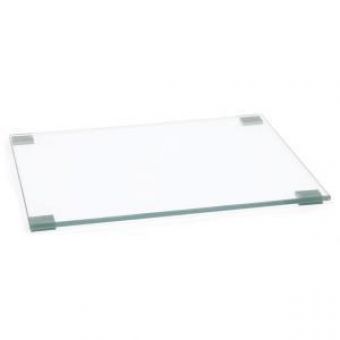 Polishing Plate Glass Clear (W)250mmx(L)300mm Thickness 6mm