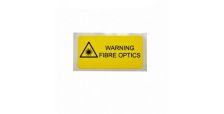 Fibre Laser Warning Label (W)55mmx(L)75mm