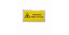 Fibre Laser Warning Label (H)25mmx(W)50mm