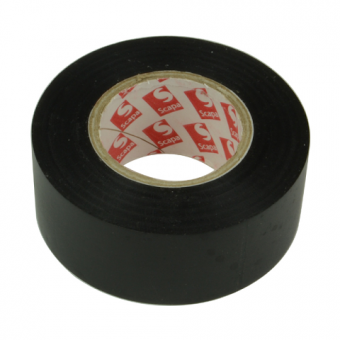 Tape PVC Black 25mm x 20m