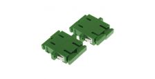 Fibre Optic Adaptor SC/APC Duplex SM Ceramic Green